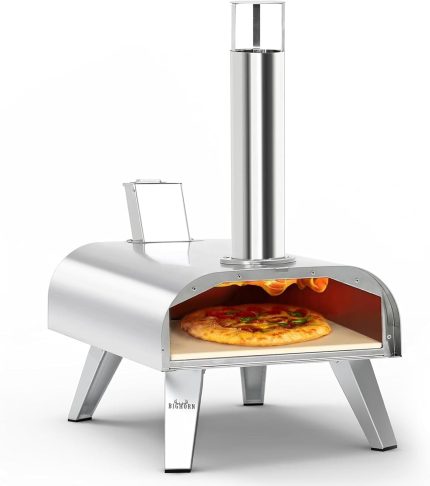 Portable Wood Pellet Pizza Oven - Outdoor Cooking